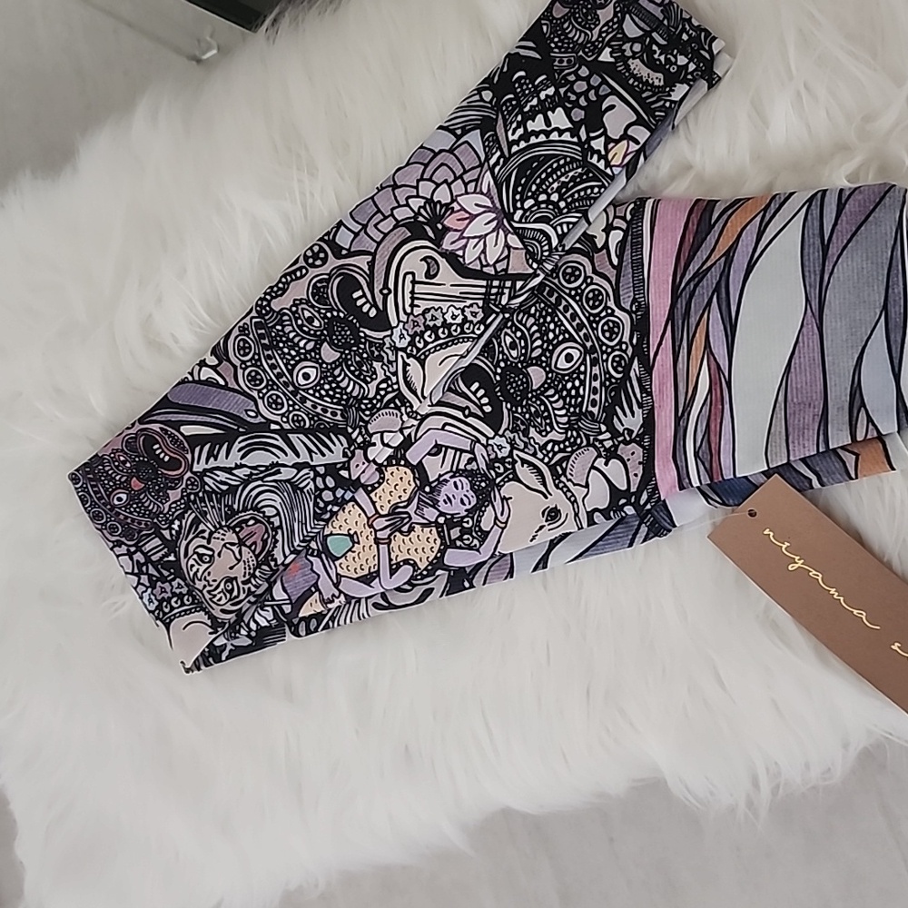 Niyama Sol 🧿⚜️Shiva🐙 Barefoot Leggings XS BNWT🏷 - Picture 3 of 11